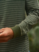 Jacquard Stripe Long Sleeve - S - Mollusk Surf Shop