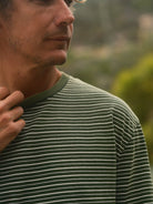 Jacquard Stripe Long Sleeve - S - Mollusk Surf Shop