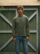 Jacquard Stripe Long Sleeve - S - Mollusk Surf Shop
