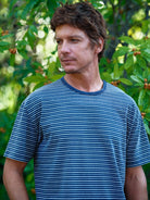 Jacquard Stripe Tee - S - Mollusk Surf Shop