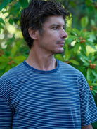 Jacquard Stripe Tee - S - Mollusk Surf Shop
