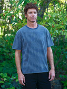 Jacquard Stripe Tee - S - Mollusk Surf Shop