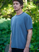 Jacquard Stripe Tee - S - Mollusk Surf Shop