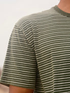 Jacquard Stripe Tee - S - Mollusk Surf Shop