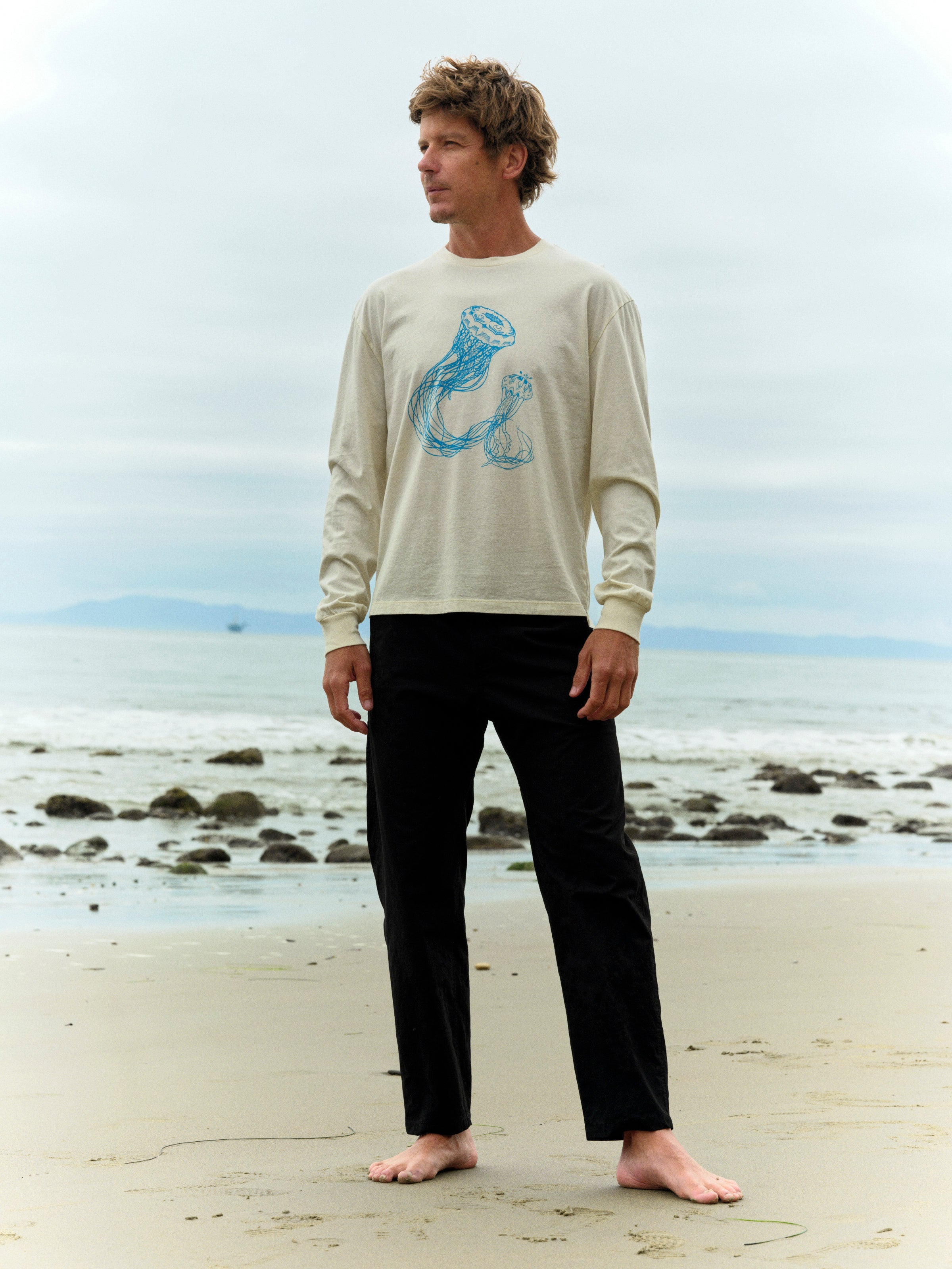 Jellyfish Long Sleeve - S - Mollusk Surf Shop