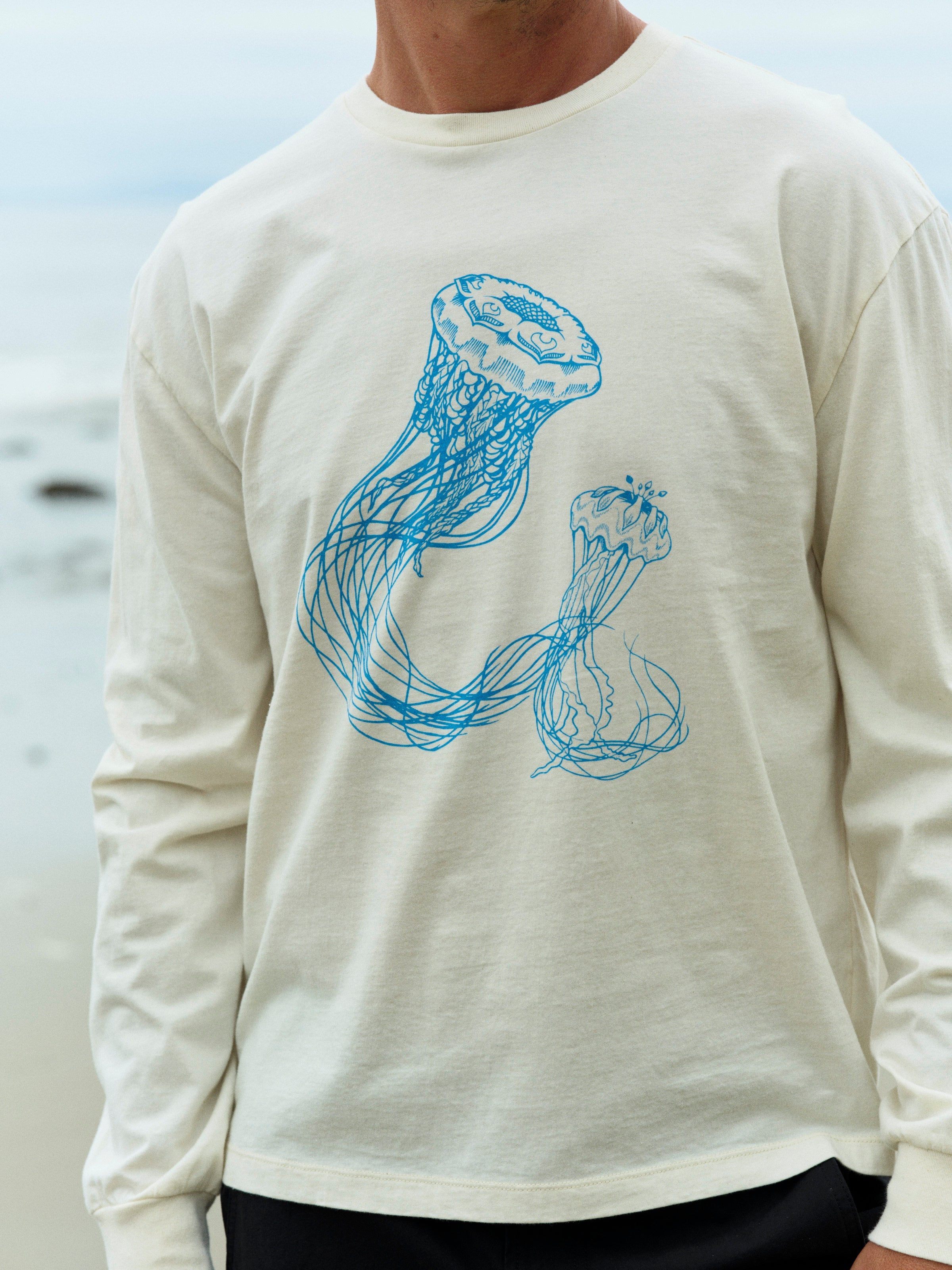 Jellyfish Long Sleeve - S - Mollusk Surf Shop