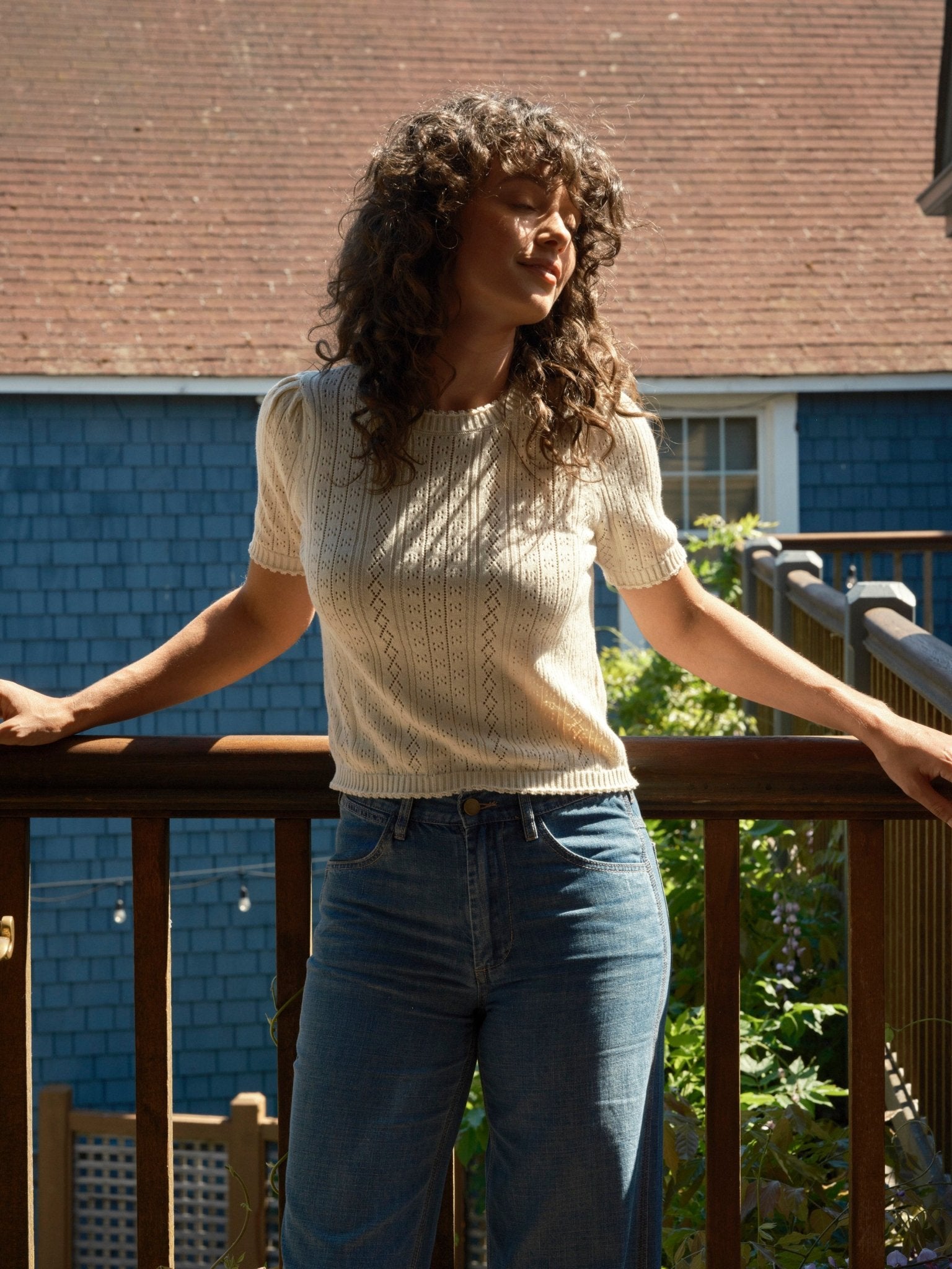 Juliette Short Sleeve Tee - XS - Mollusk Surf Shop - description