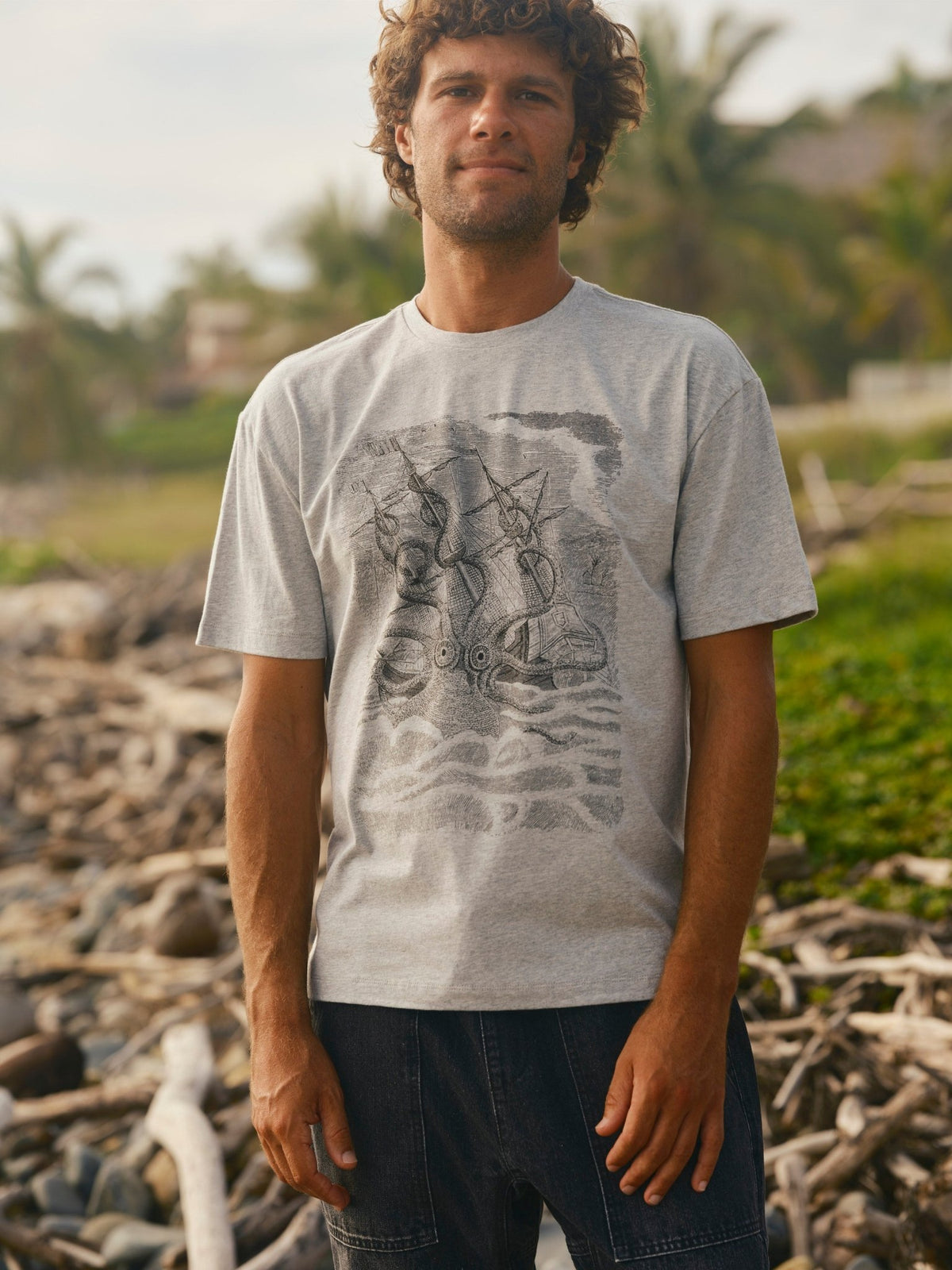 Kraken Tee - S - Mollusk Surf Shop