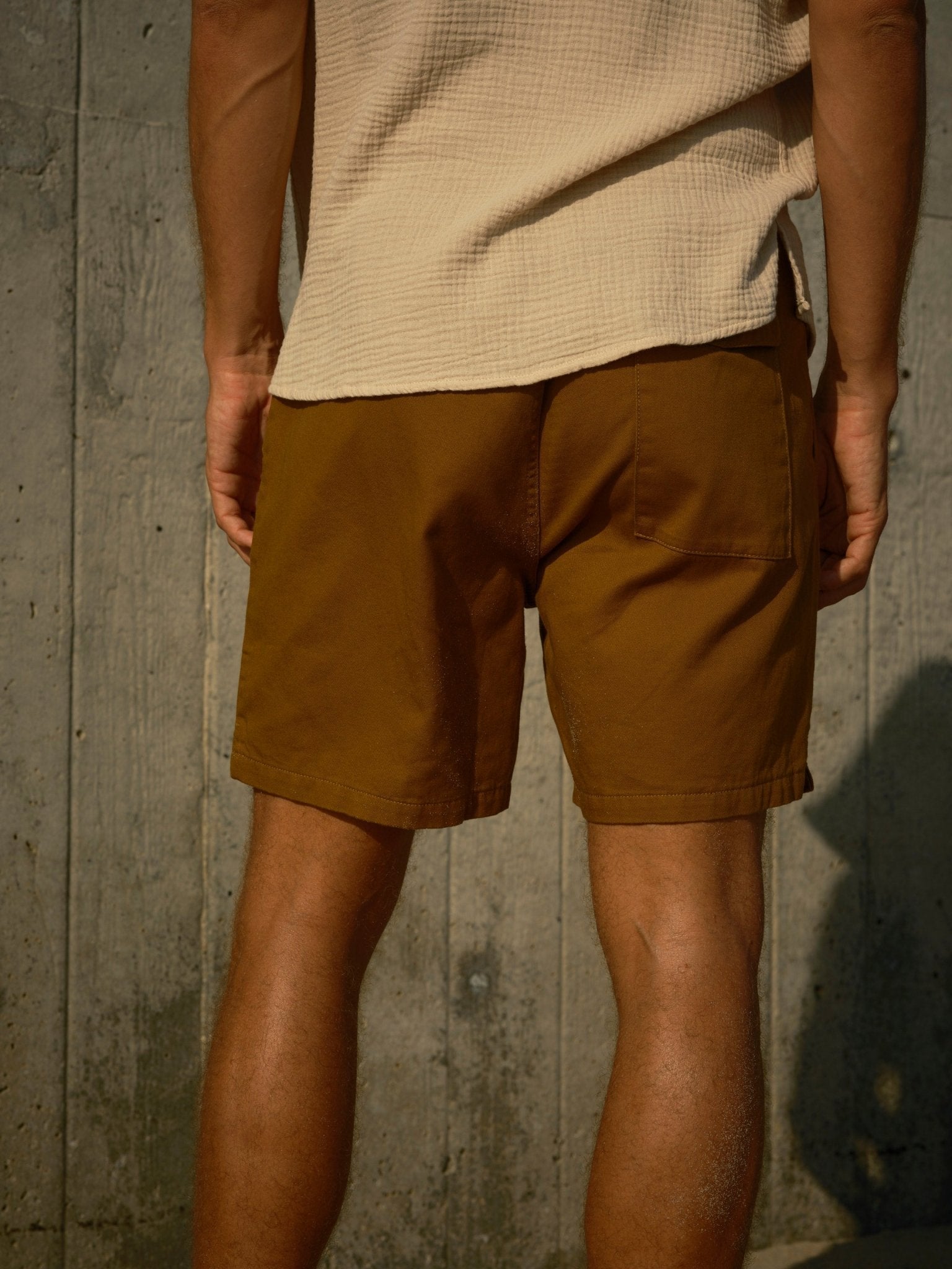 Lined Summer Shorts - Almond - Mollusk Surf Shop