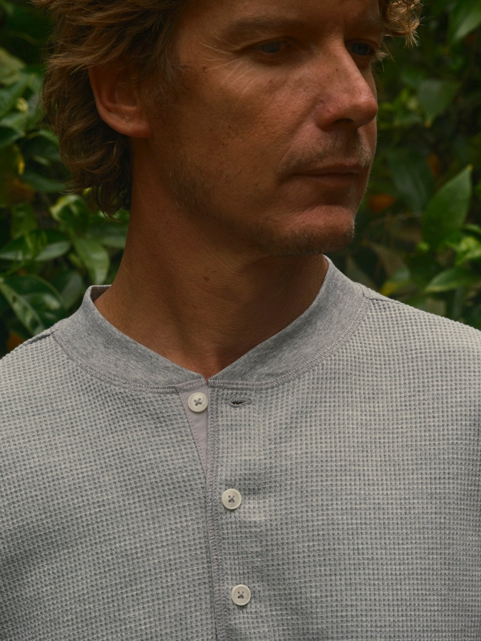 Long Sleeve Henley - S - Mollusk Surf Shop
