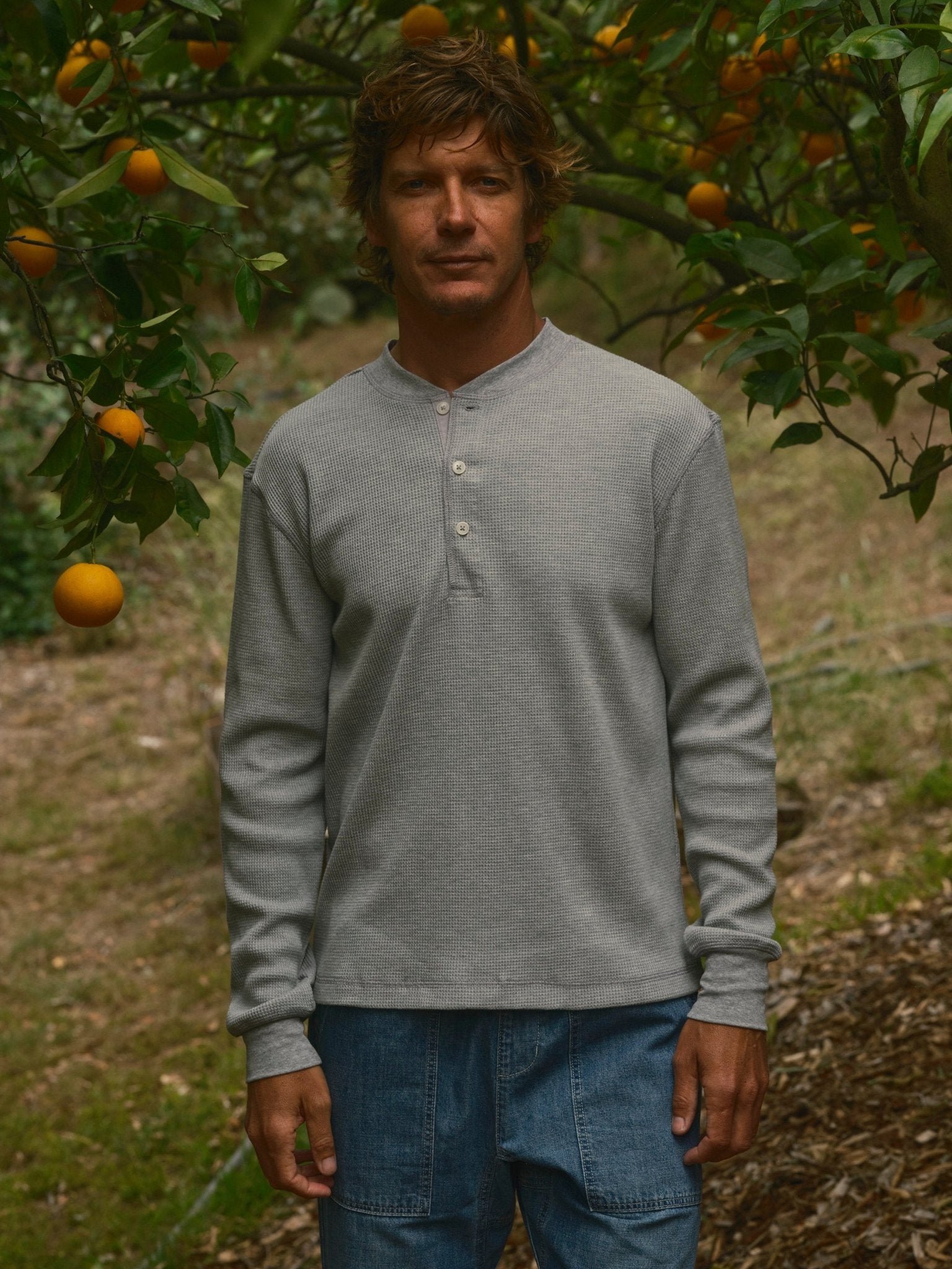 Long Sleeve Henley - S - Mollusk Surf Shop