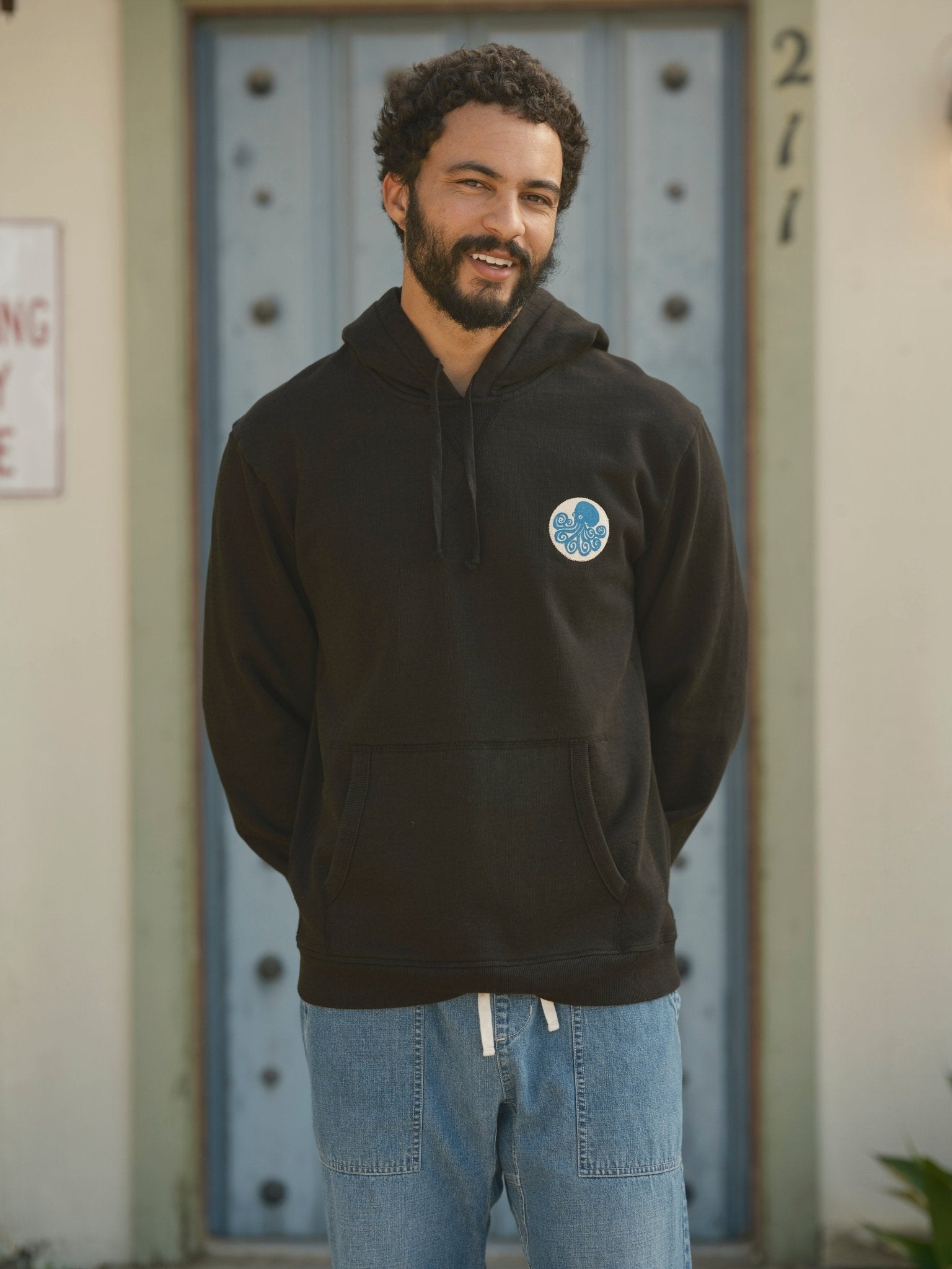 Max Octo Patch Hoodie - S - Mollusk Surf Shop