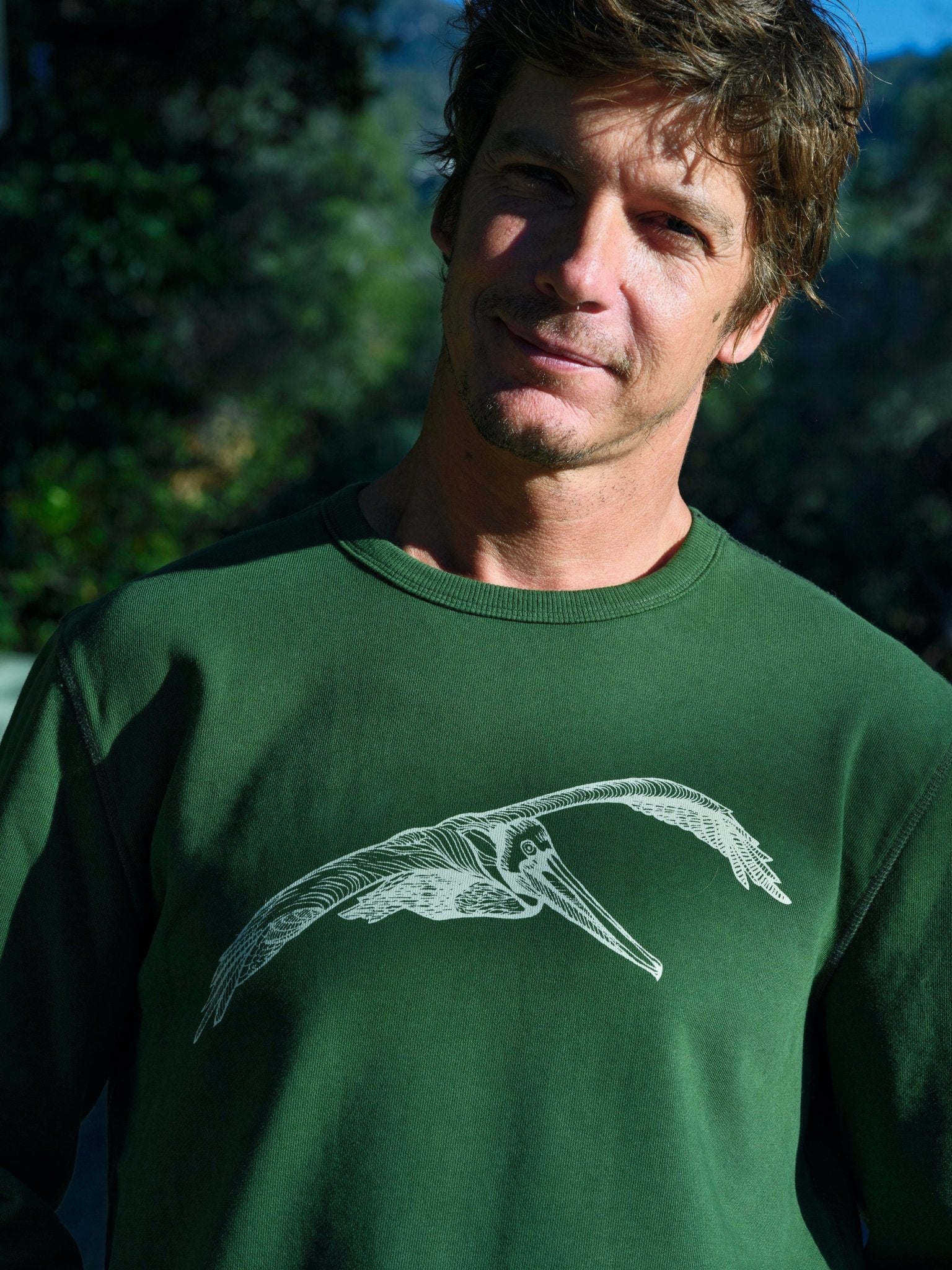 Max Pelican Crew - S - Mollusk Surf Shop - description