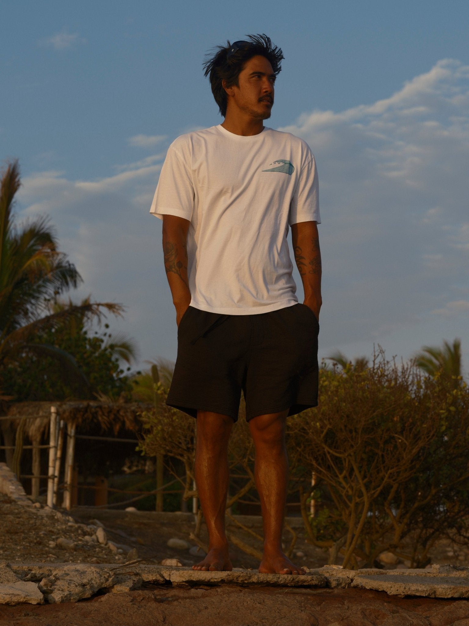Mollusk Glass Tee - S - Mollusk Surf Shop