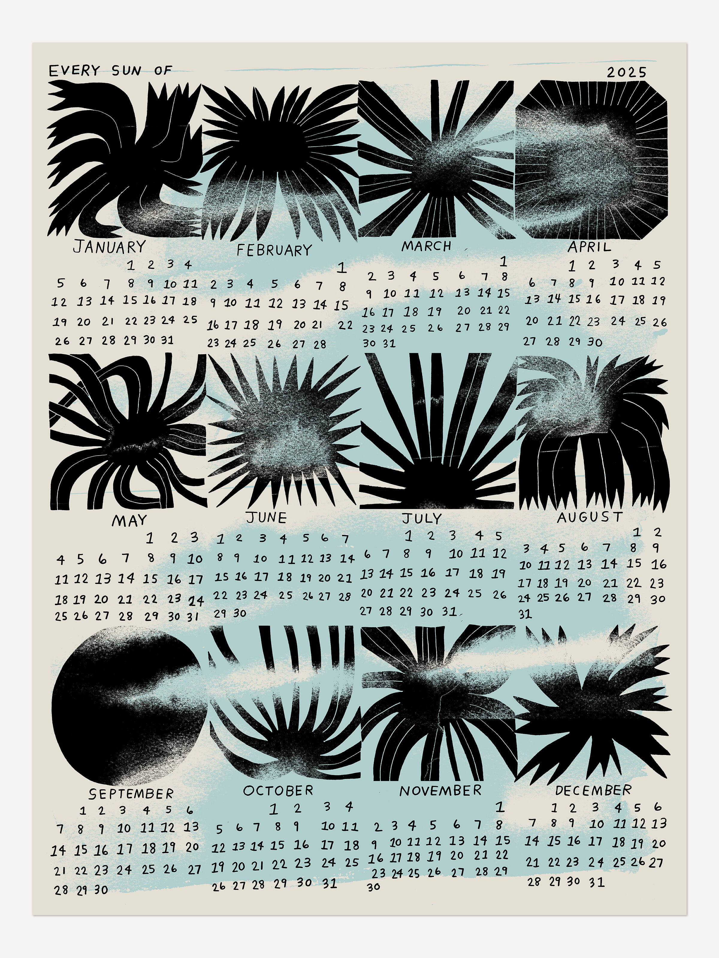Nathaniel Russell - 2025 Calendar - Mollusk Surf Shop