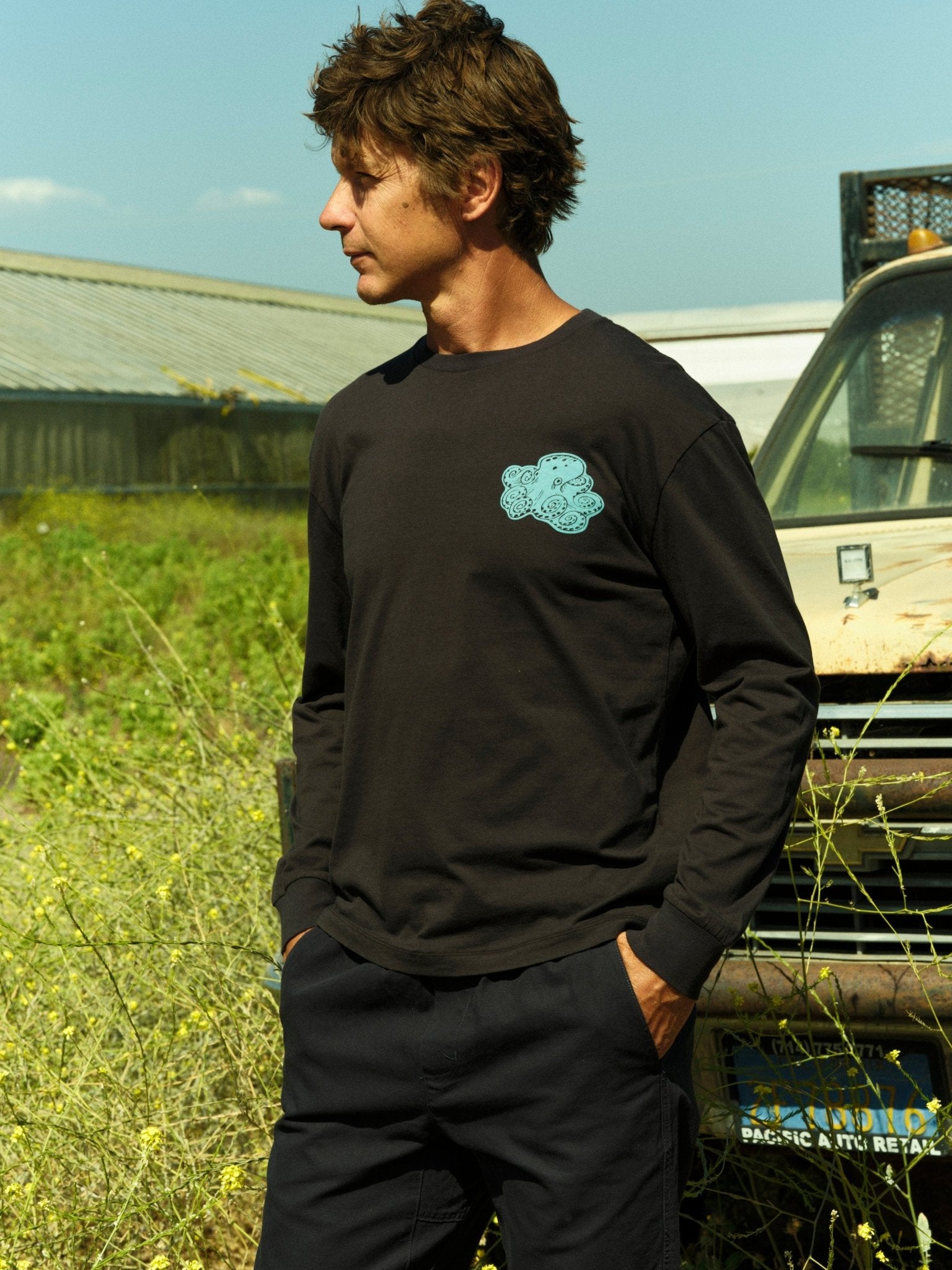 Octo Long Sleeve - S - Mollusk Surf Shop