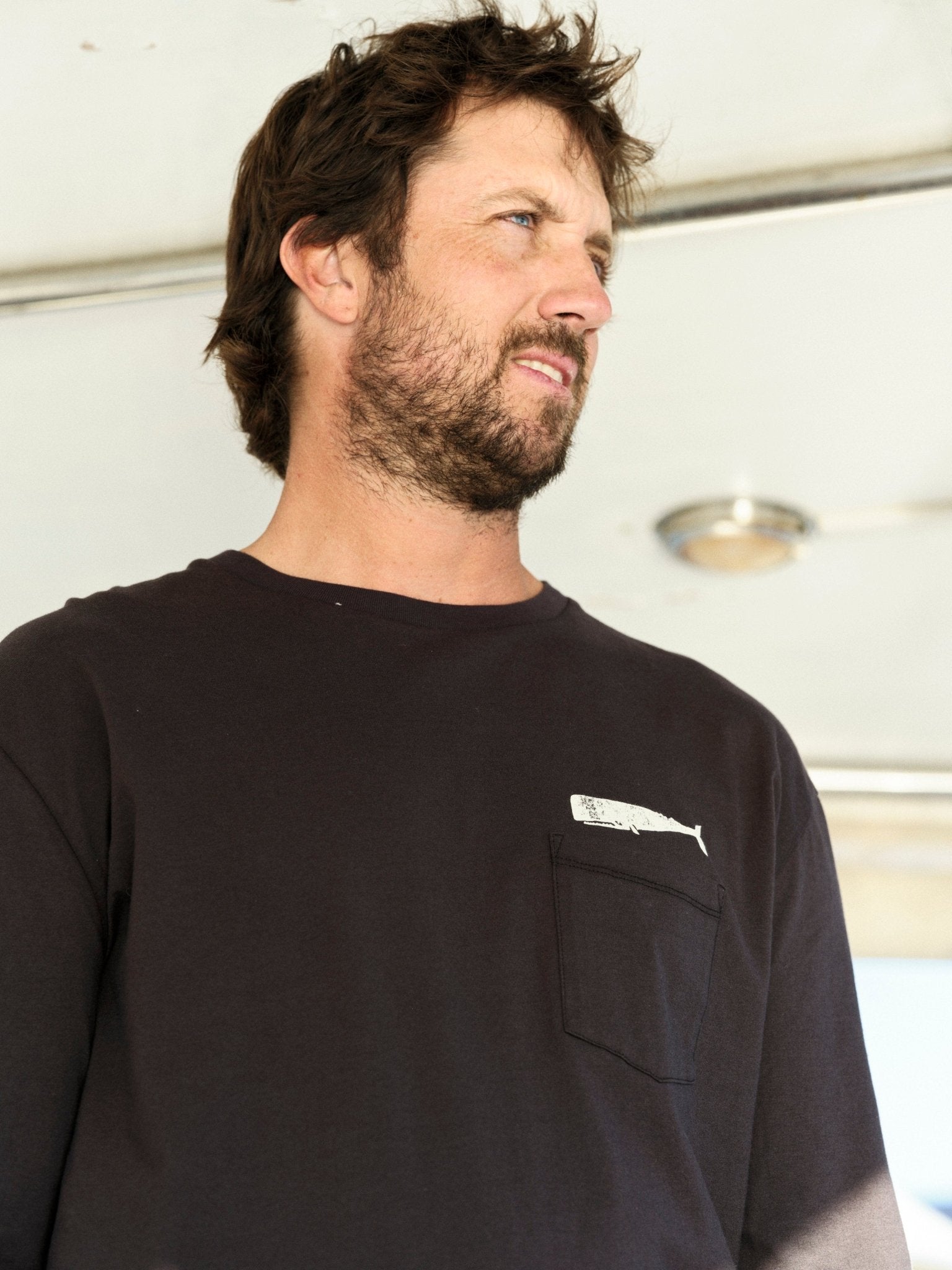 Olde Whale Long Sleeve - S - Mollusk Surf Shop