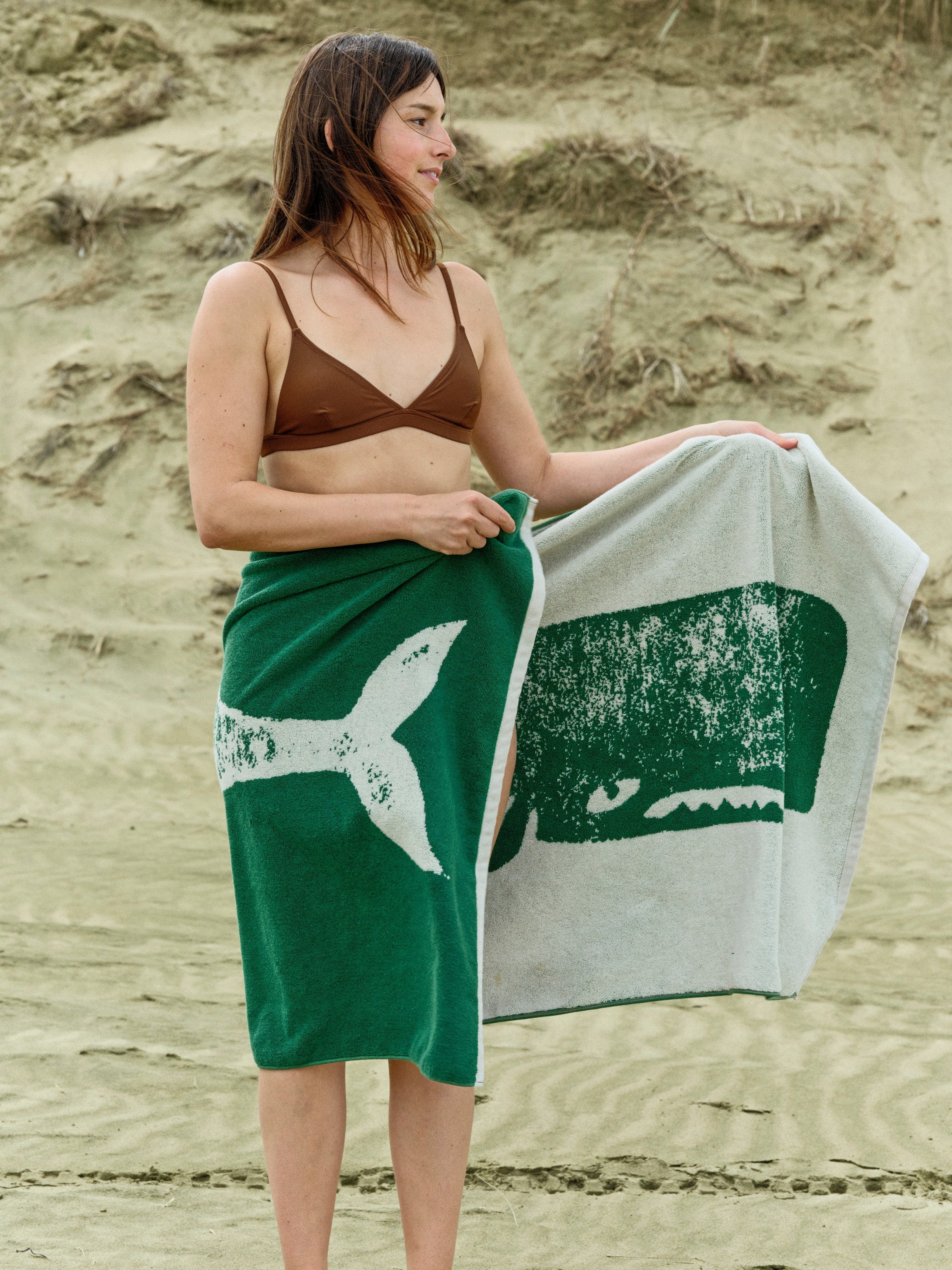 Olde Whale Towel - OS - Mollusk Surf Shop