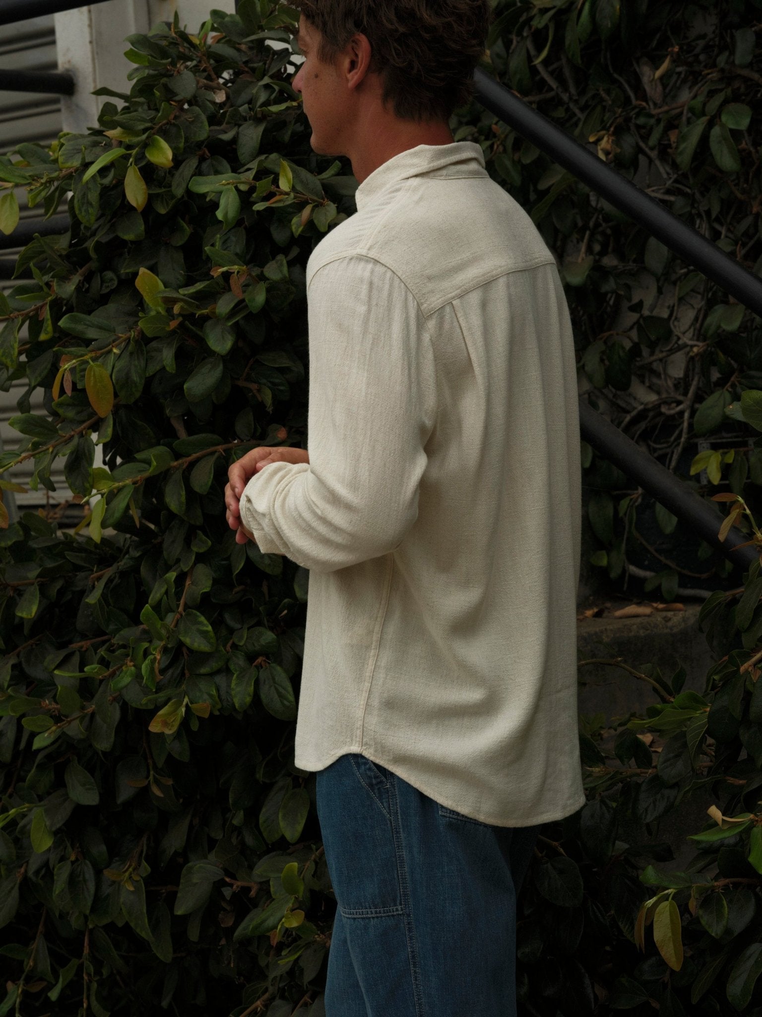 One Pocket Shirt - Black Flannel - Mollusk Surf Shop