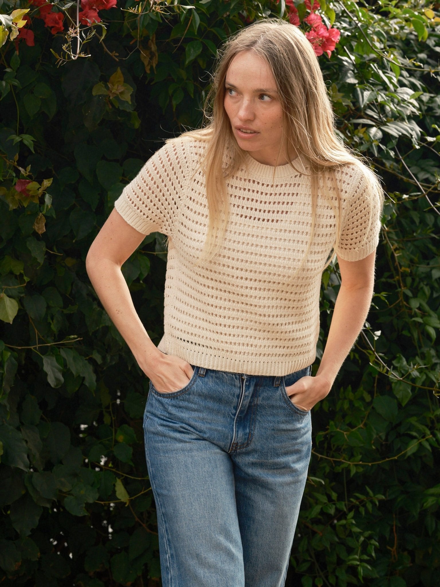 Open Knit Tee - XS - Mollusk Surf Shop