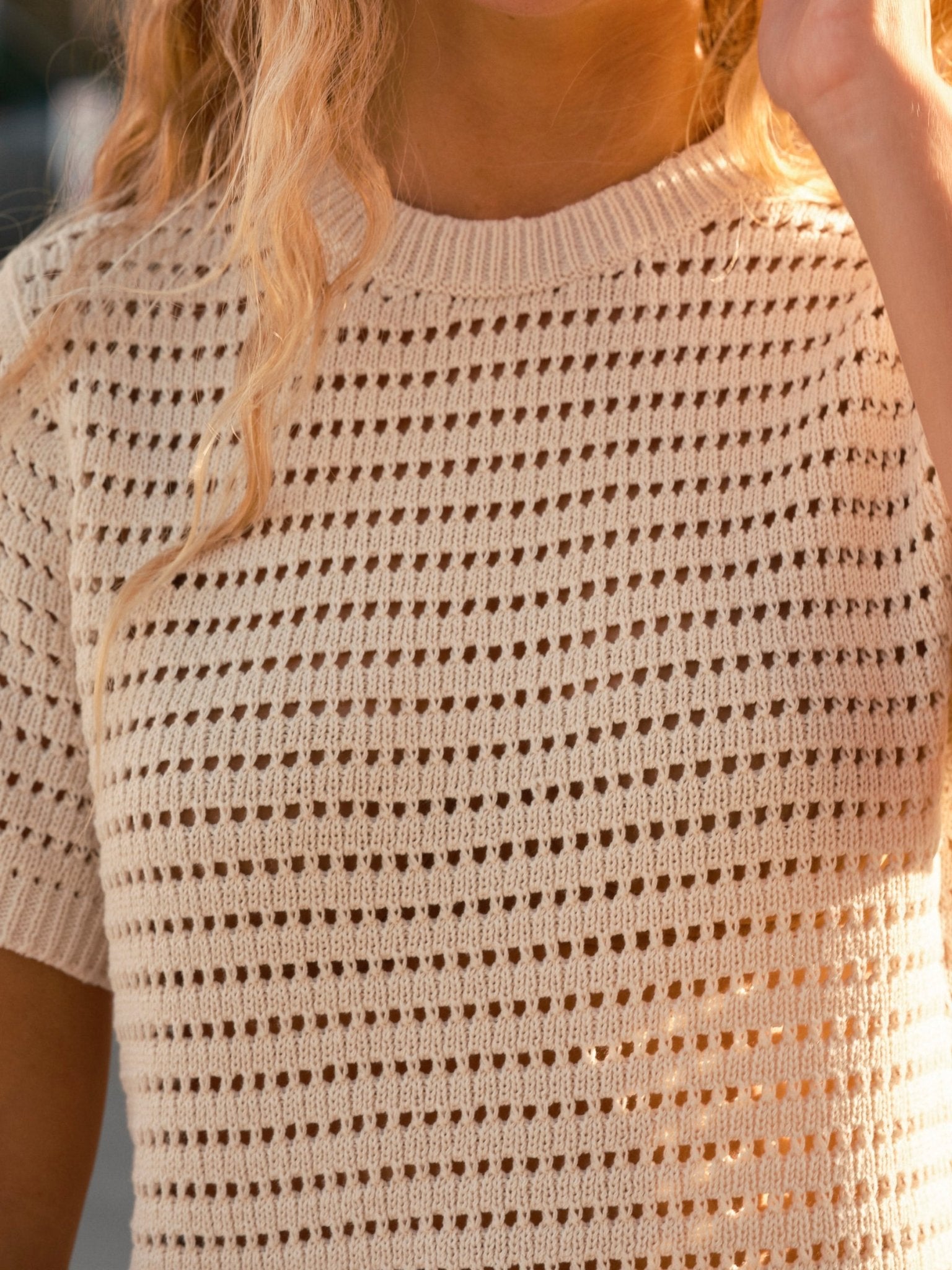 Open Knit Tee - XS - Mollusk Surf Shop