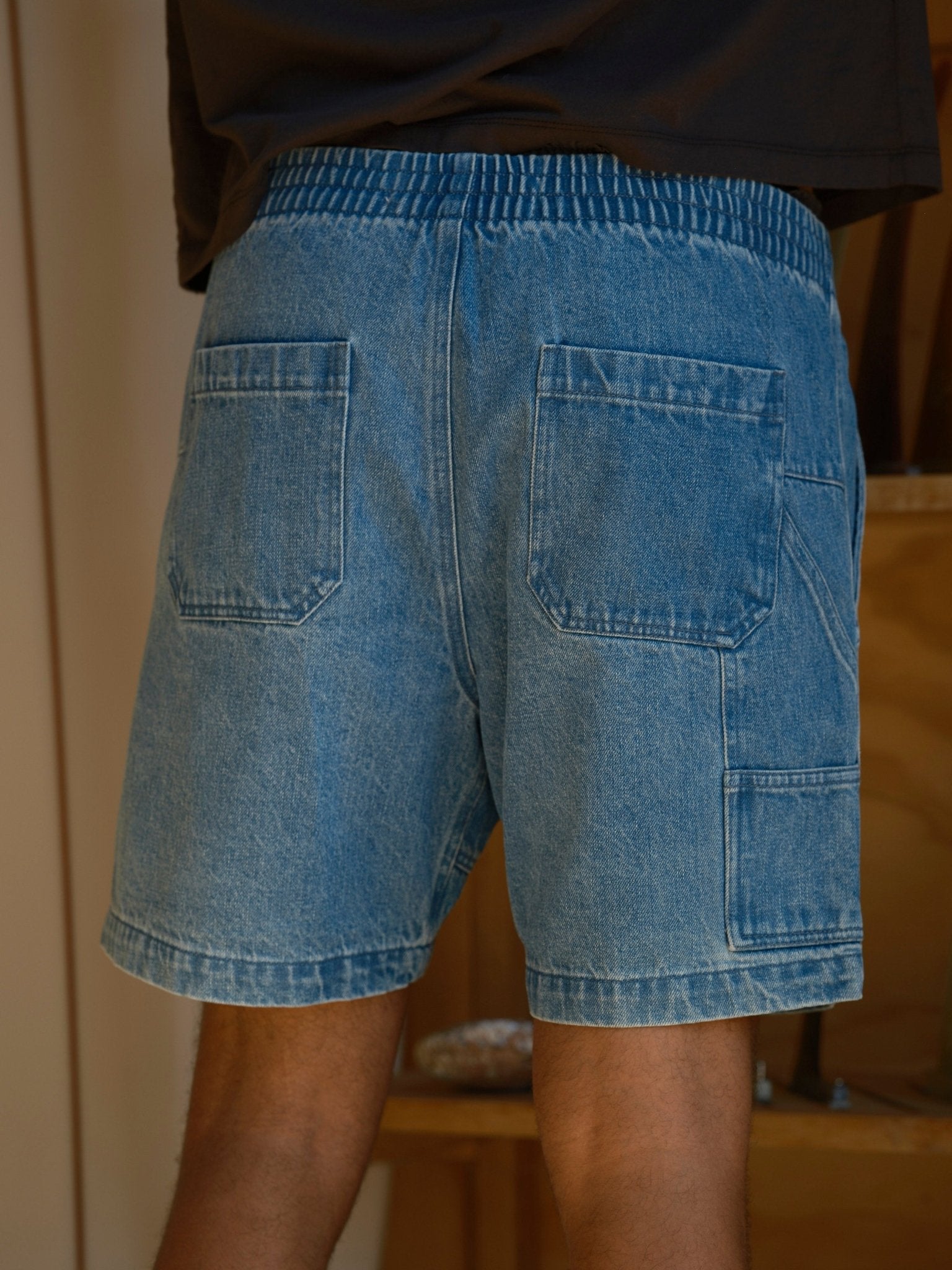 Pinnacle Shorts - Indigo Denim - Mollusk Surf Shop