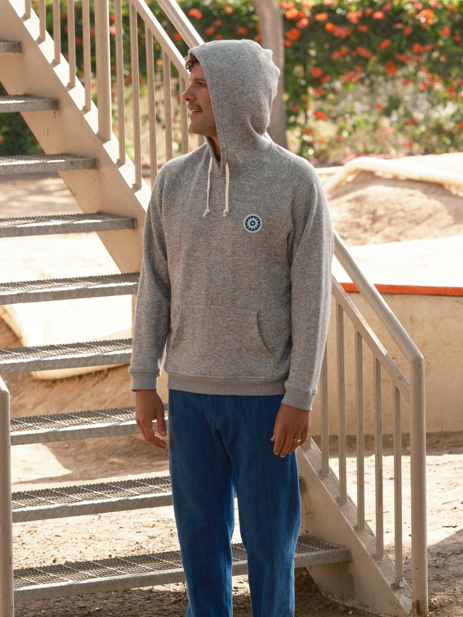 Pinwheel Patch Pullover - S - Mollusk Surf Shop