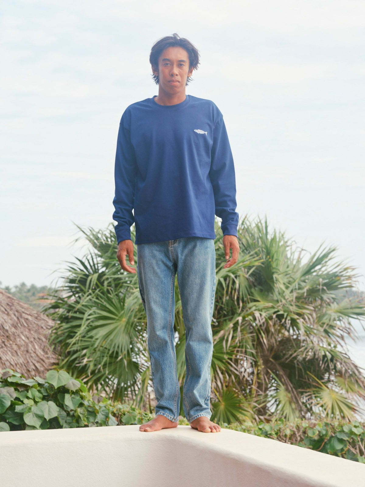 Pisces Heavyweight Long Sleeve - S - Mollusk Surf Shop