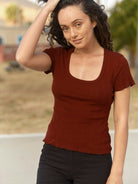 Pointelle Tee - XS - Mollusk Surf Shop