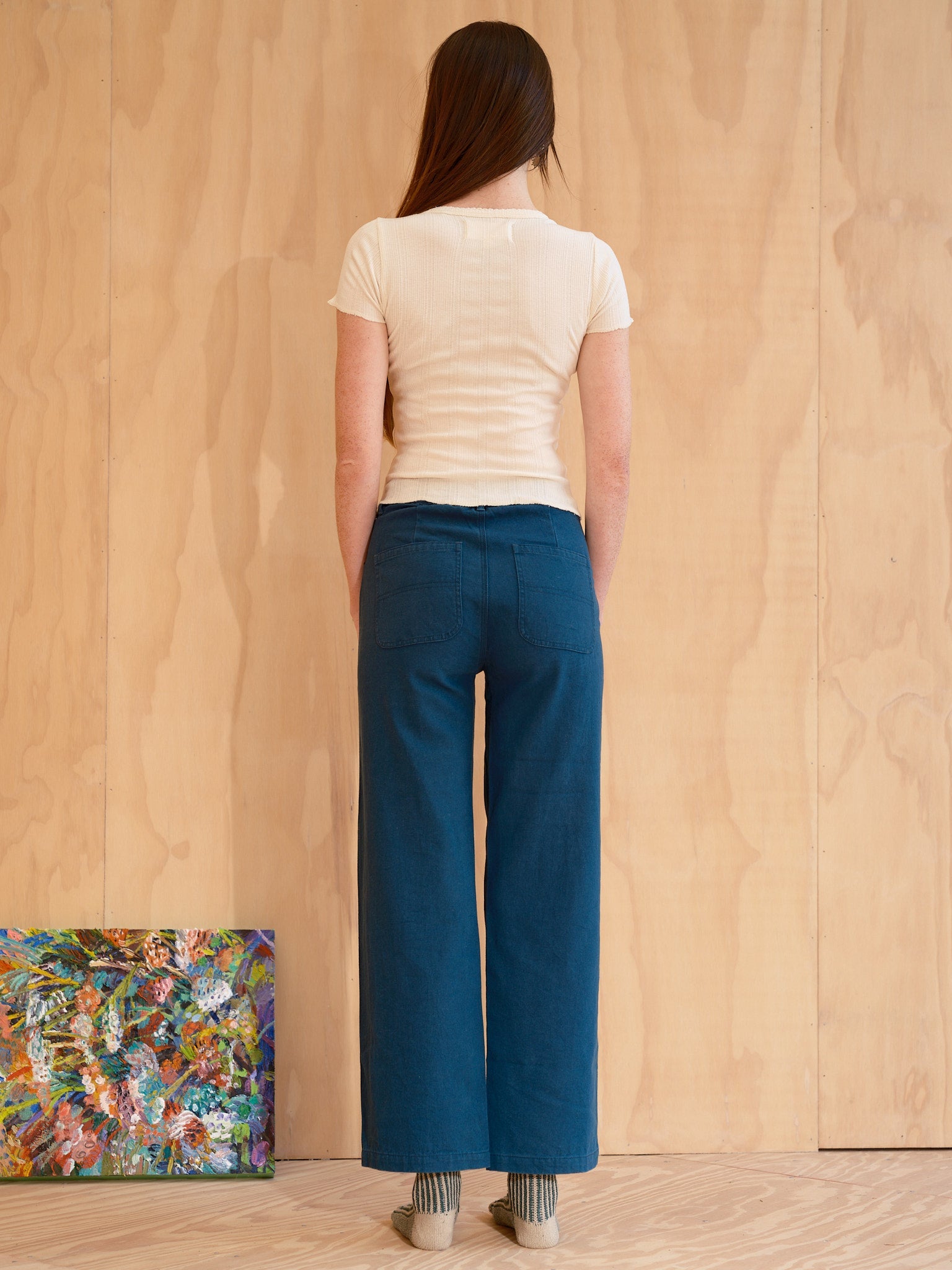 Pointelle Tee - XS - Mollusk Surf Shop