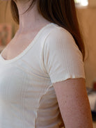 Pointelle Tee - XS - Mollusk Surf Shop