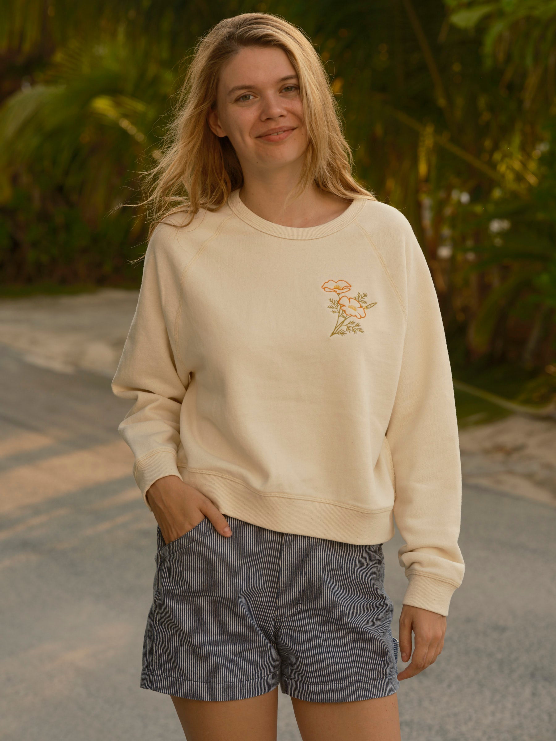 Poppies Crew - XS - Mollusk Surf Shop