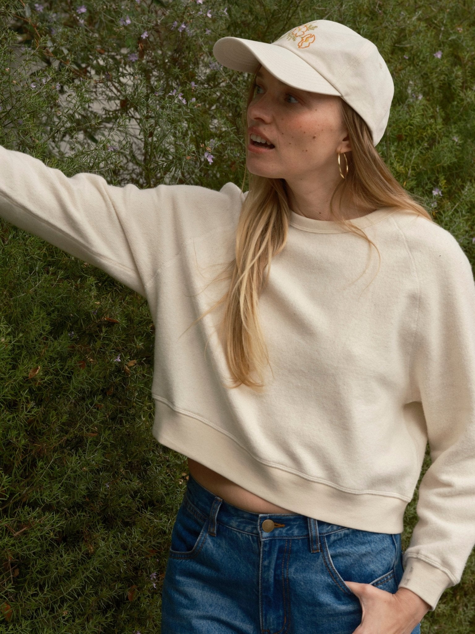 Poppies Hat - OS - Mollusk Surf Shop - description