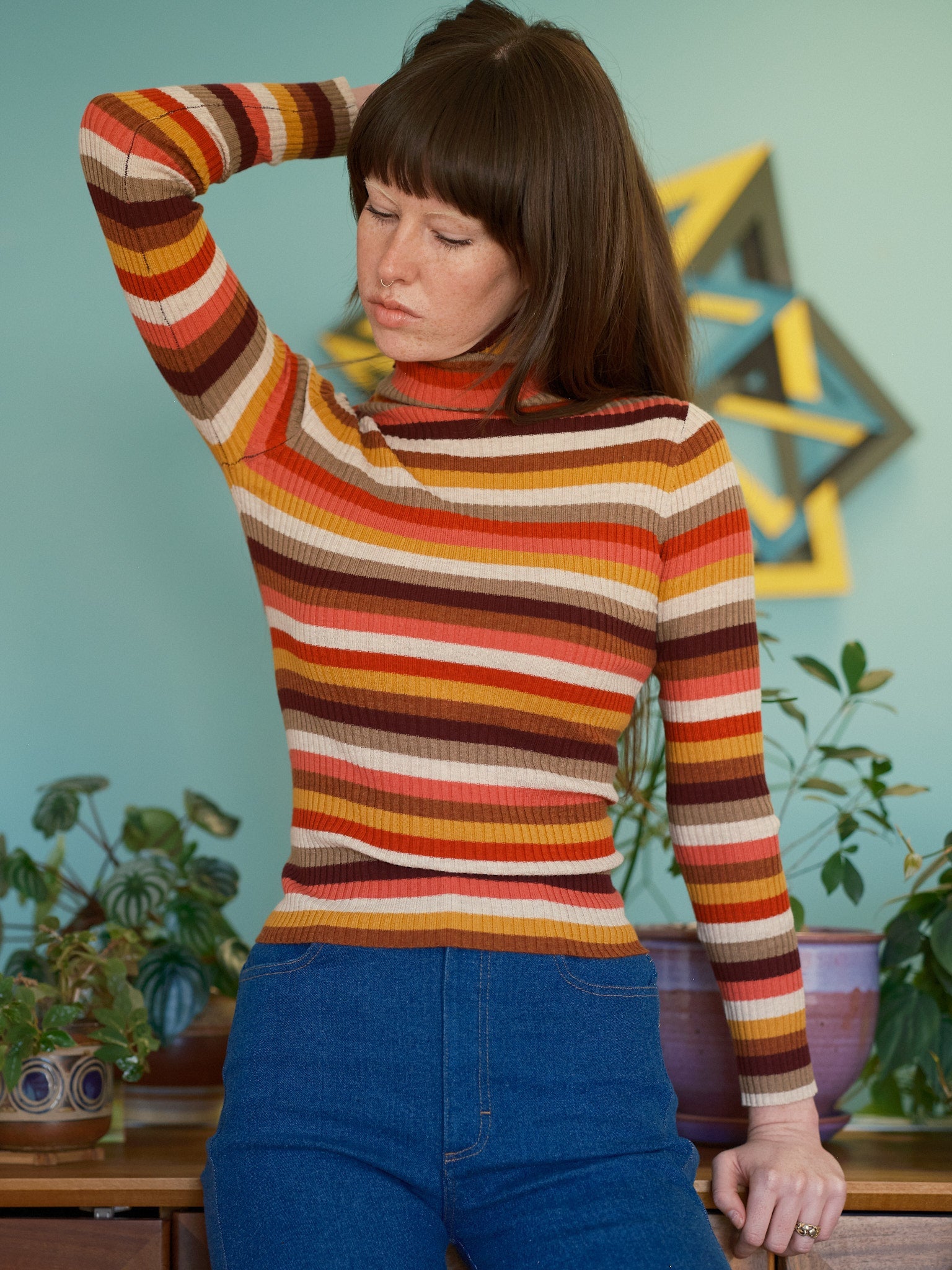 Ribbed Turtleneck - XS - Mollusk Surf Shop