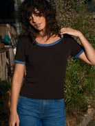 Ringer Tee - XS - Mollusk Surf Shop - description