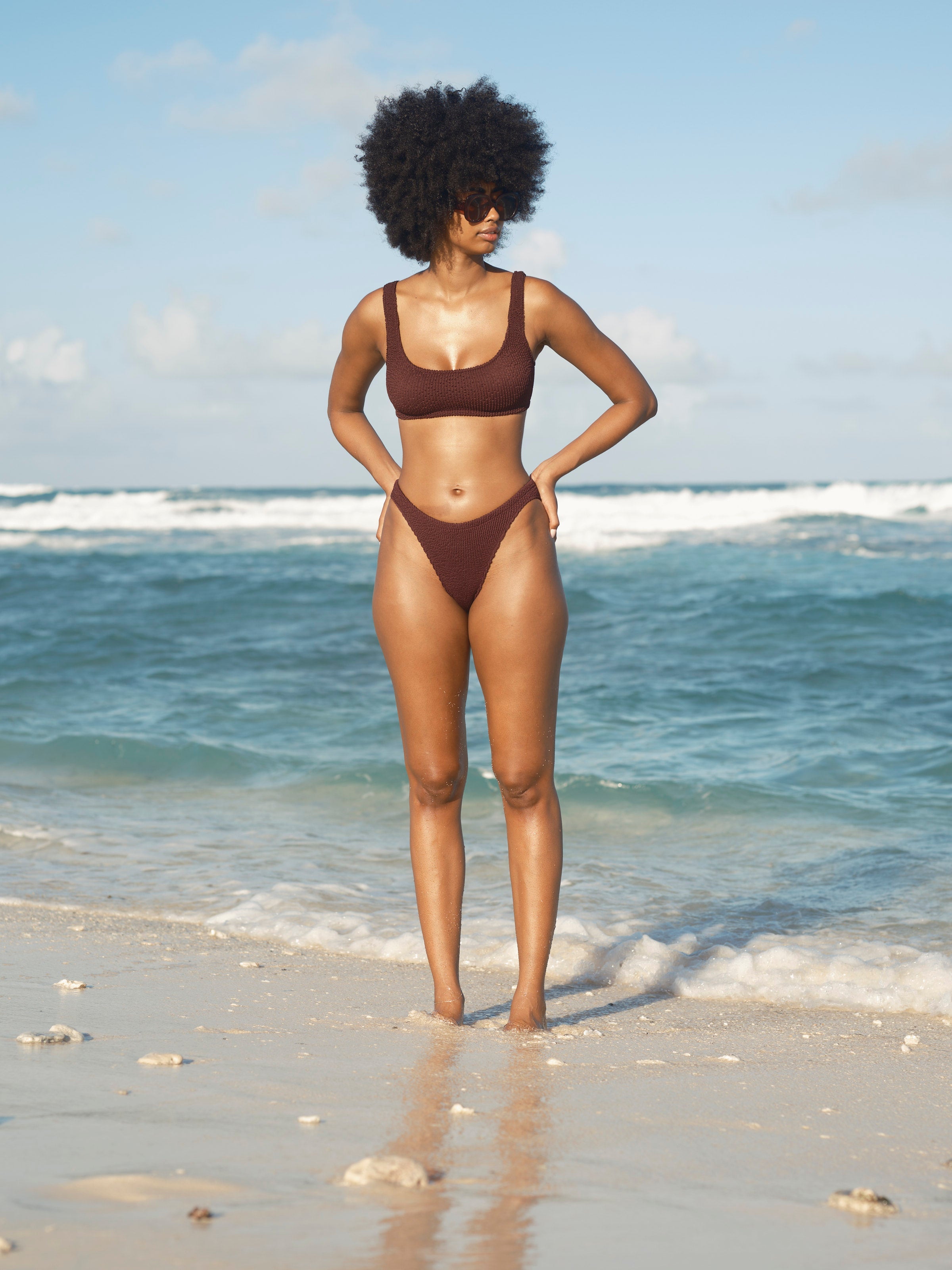 Ripple Bikini Top - OS - Mollusk Surf Shop