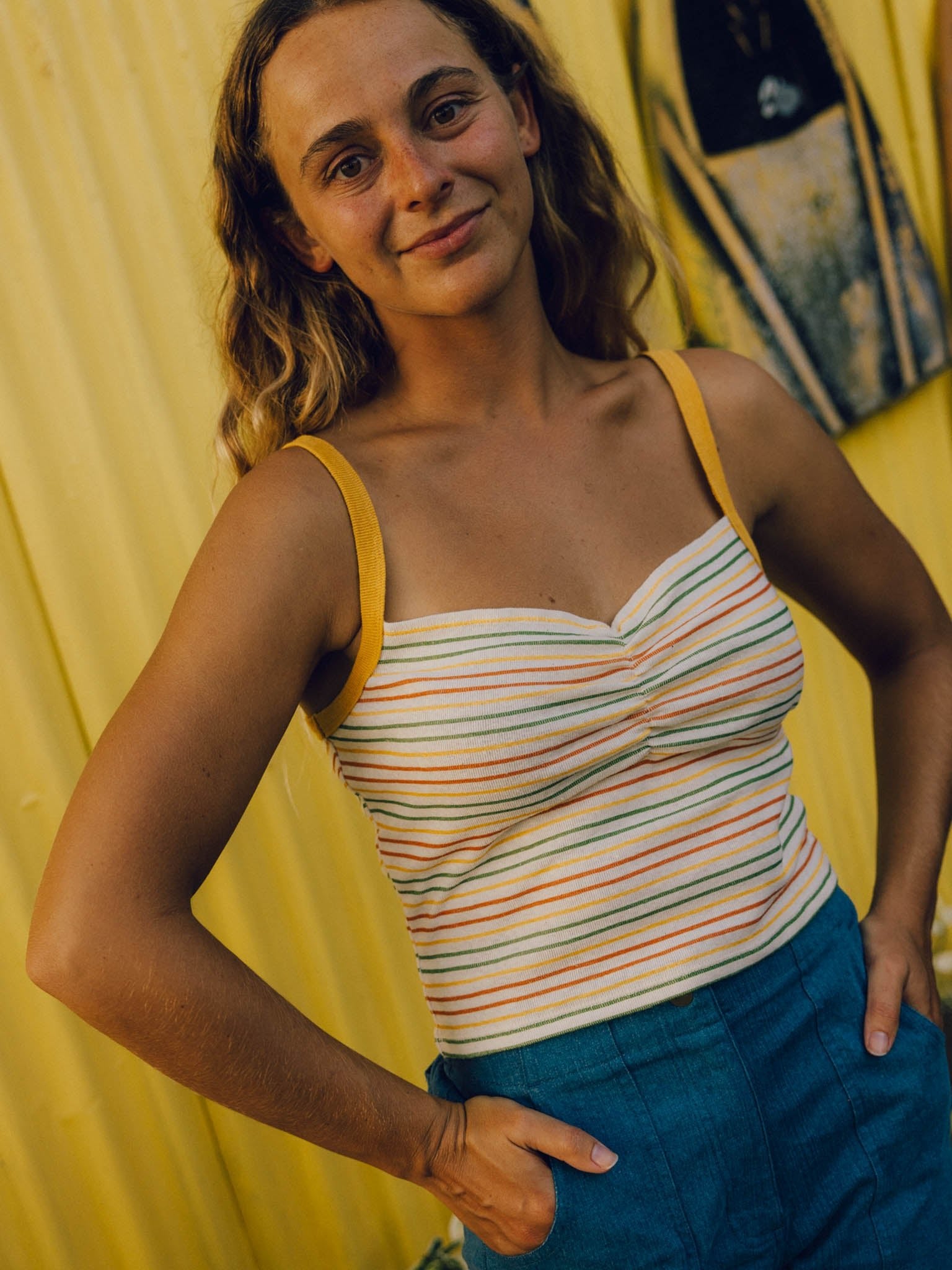 Ruched Tank - XS - Mollusk Surf Shop