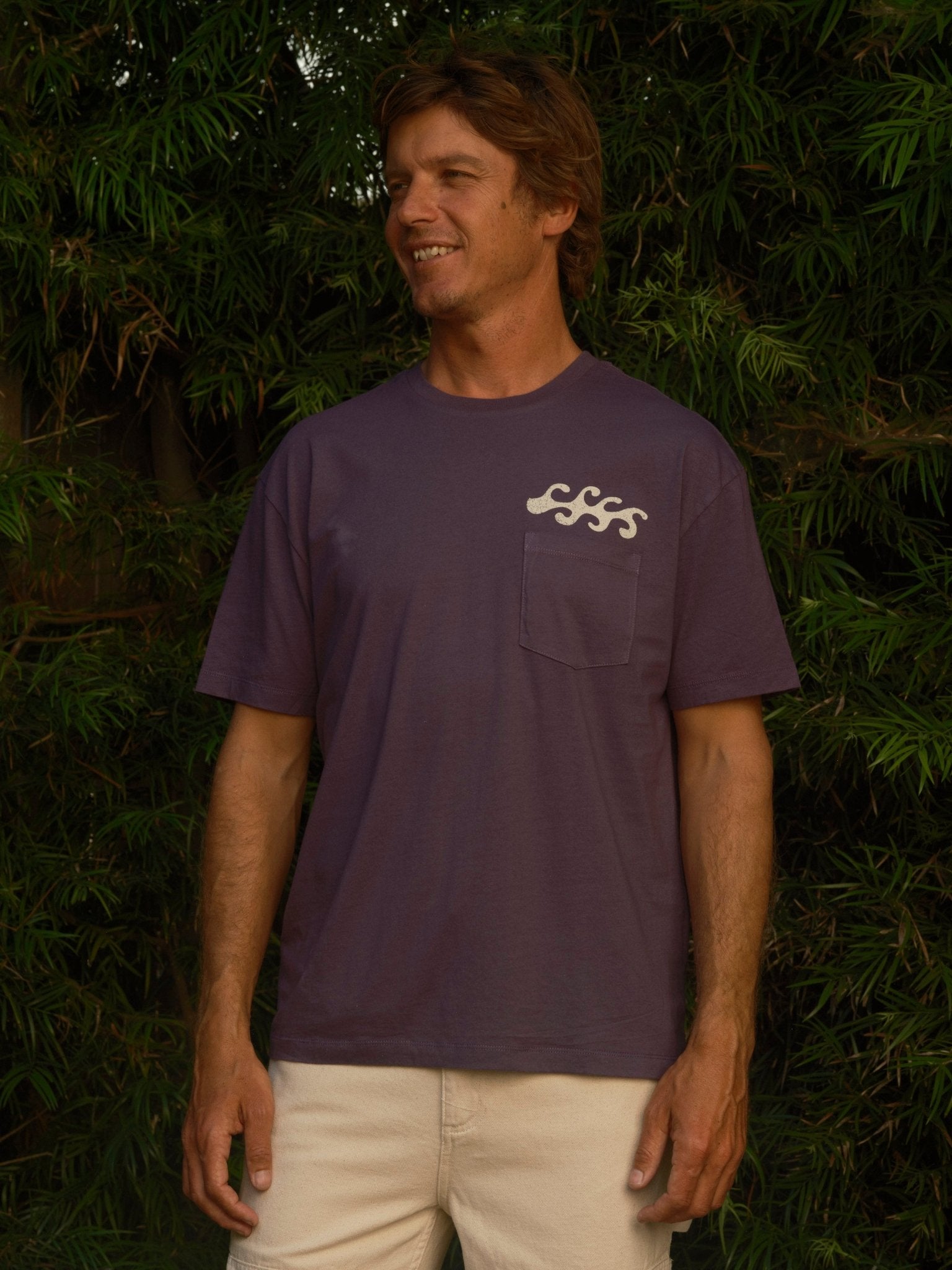 Scroll Tee - S - Mollusk Surf Shop