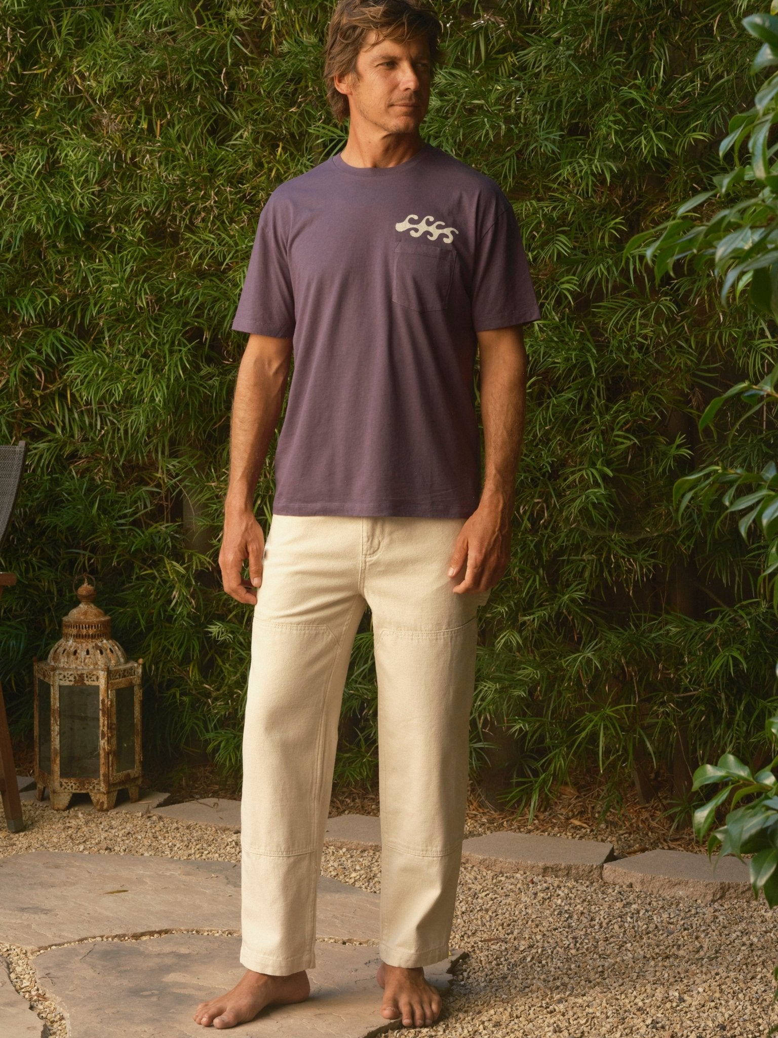 Scroll Tee - S - Mollusk Surf Shop