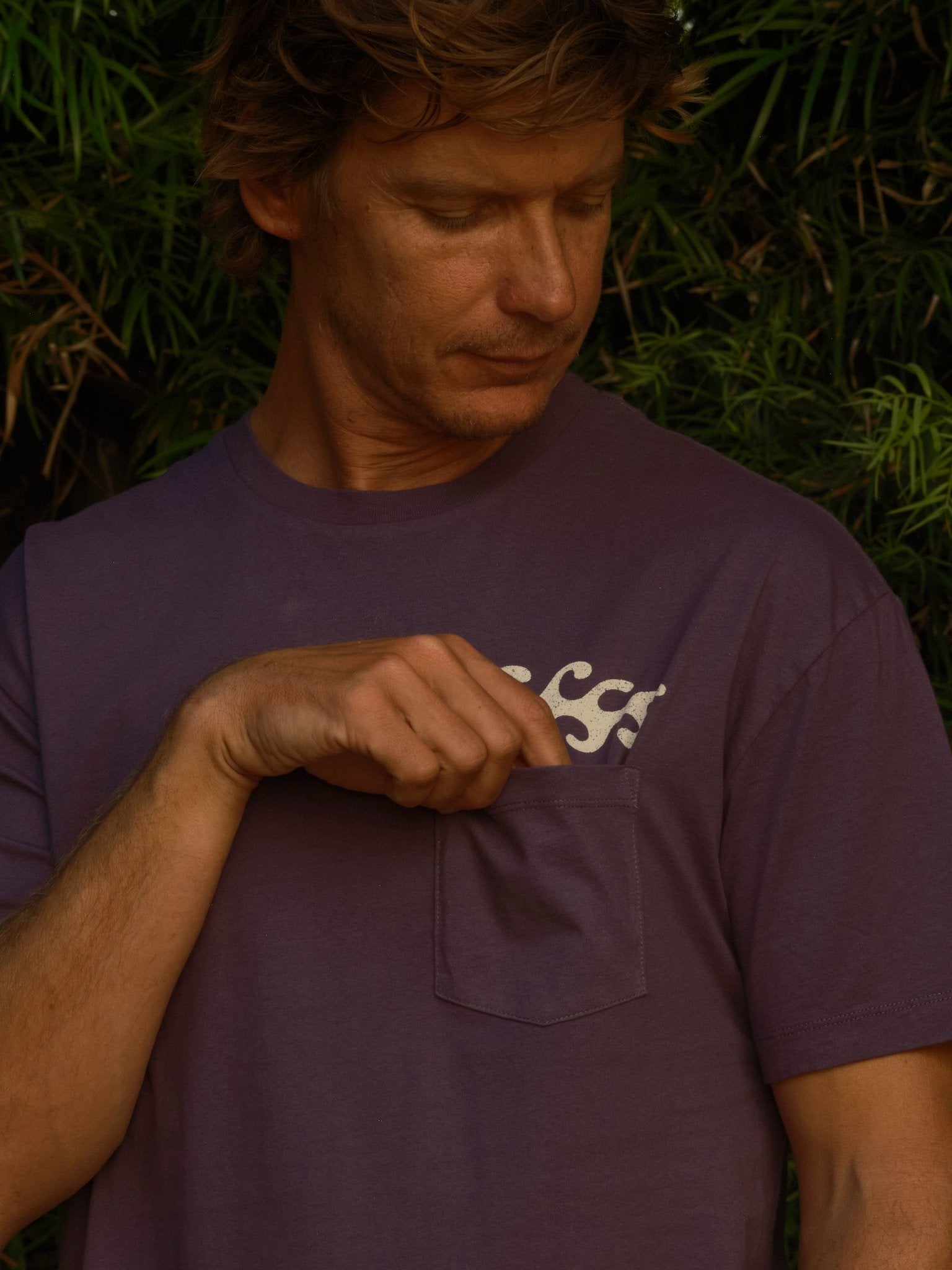 Scroll Tee - S - Mollusk Surf Shop