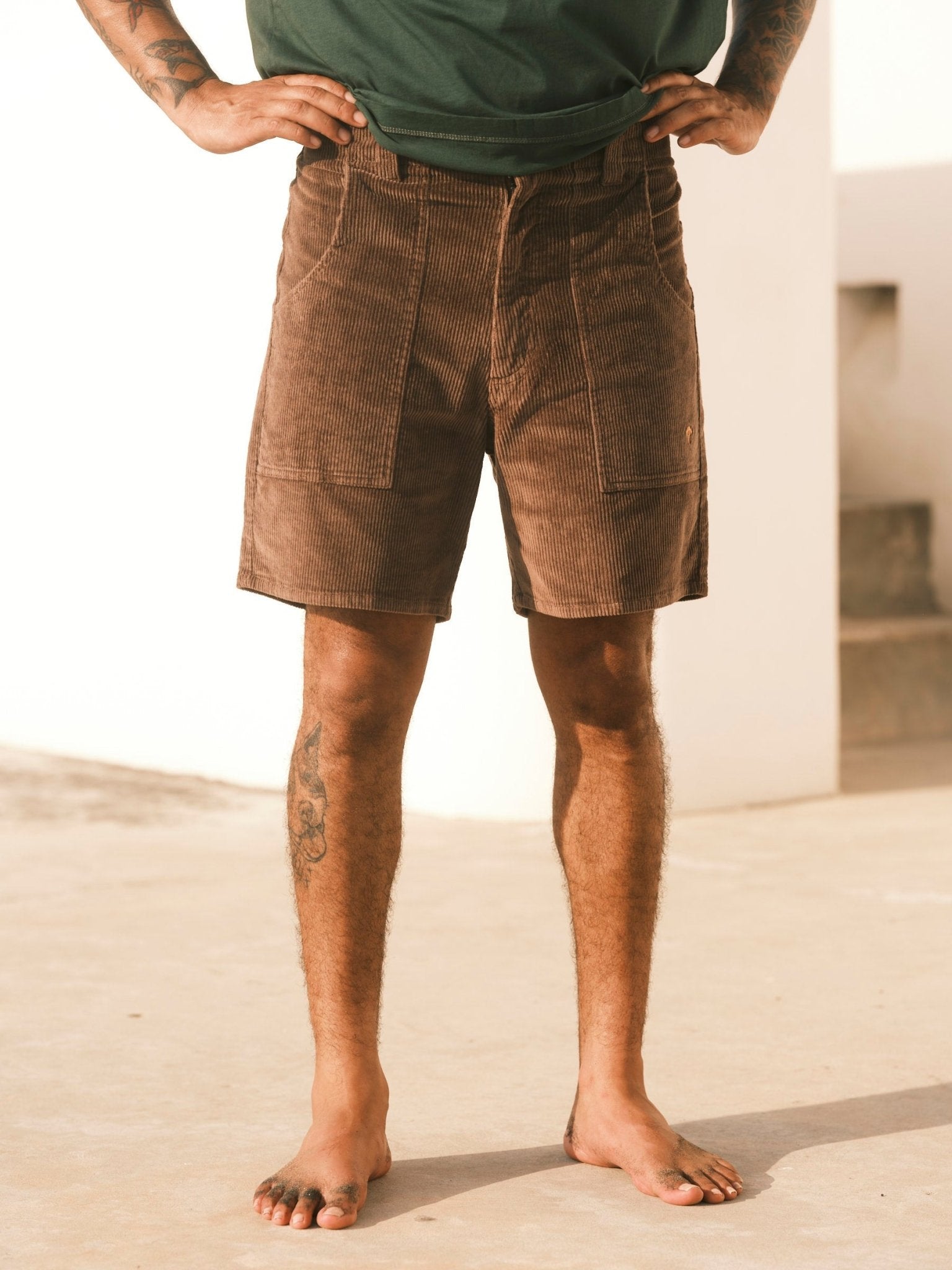 Shroom Shorts Mens - Chocolate - Mollusk Surf Shop