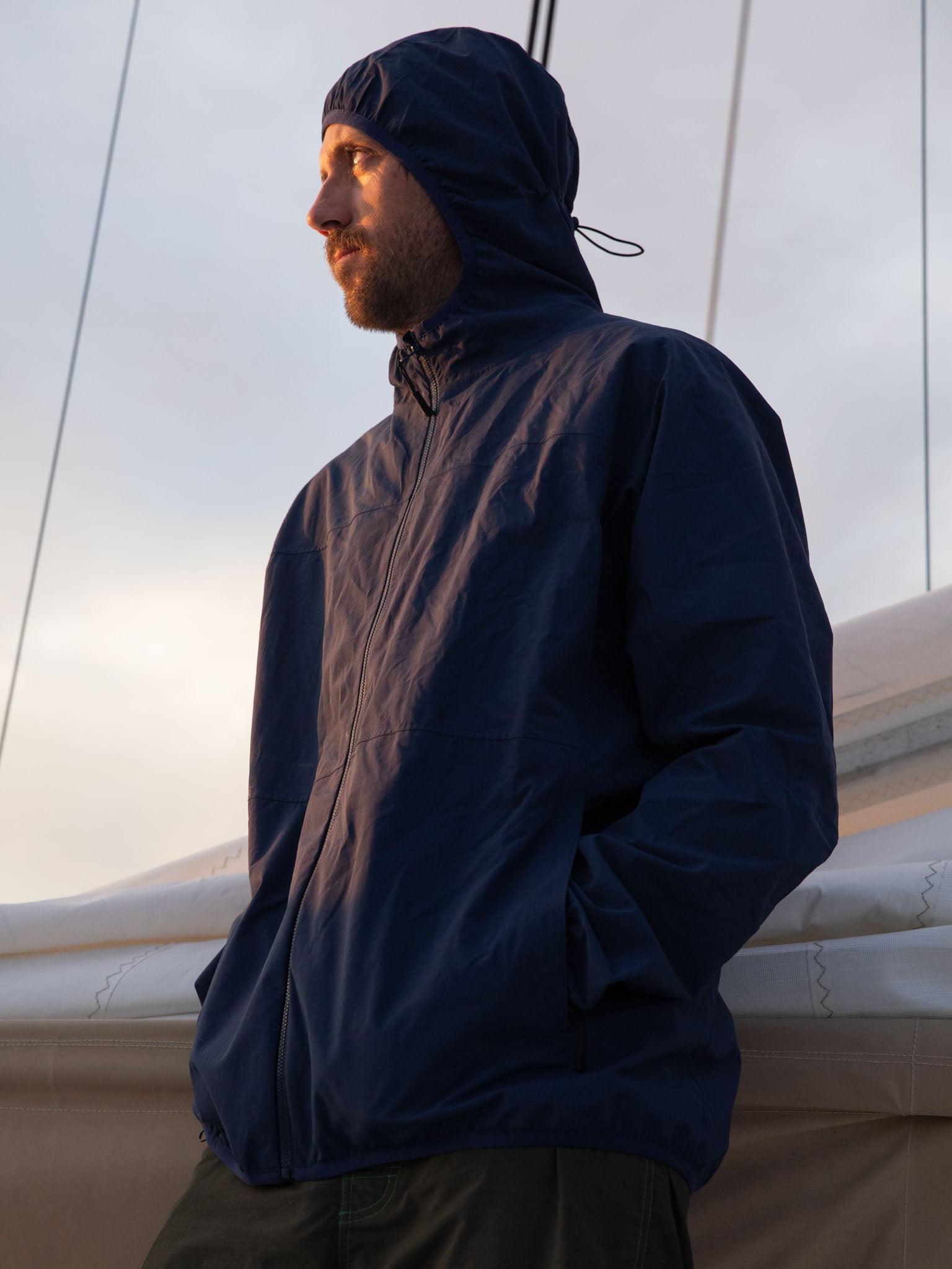 Skiff Rain Jacket - S - Mollusk Surf Shop