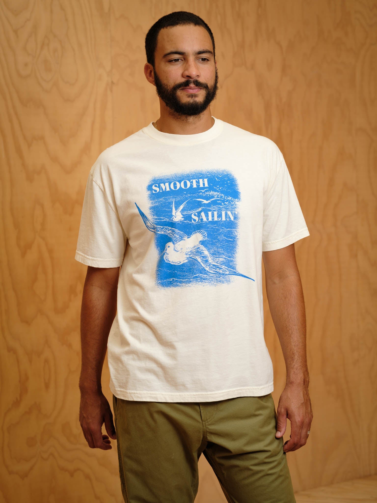 Smooth Sailin Tee - S - Mollusk Surf Shop