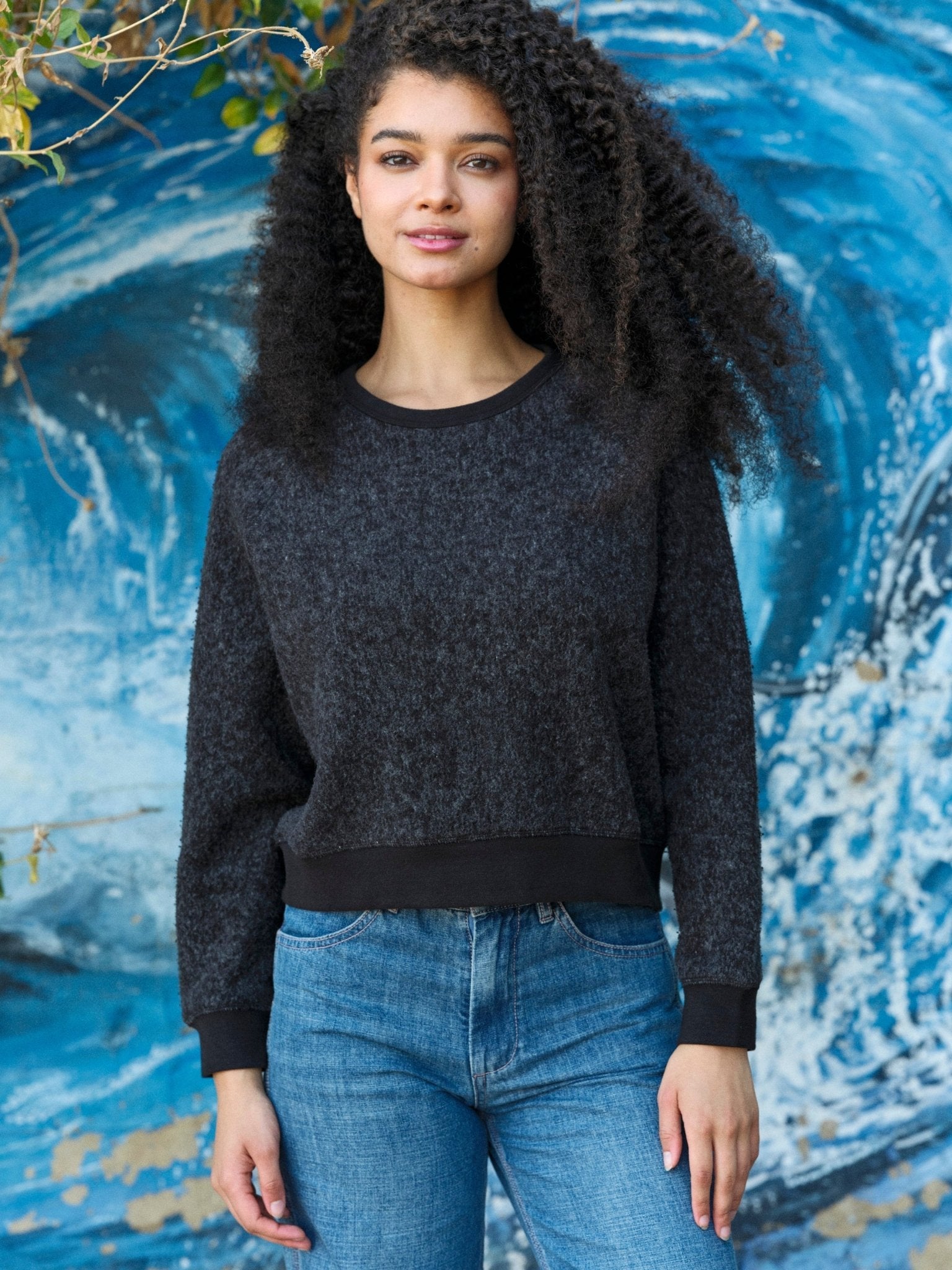 Softest Crew - Black - Mollusk Surf Shop