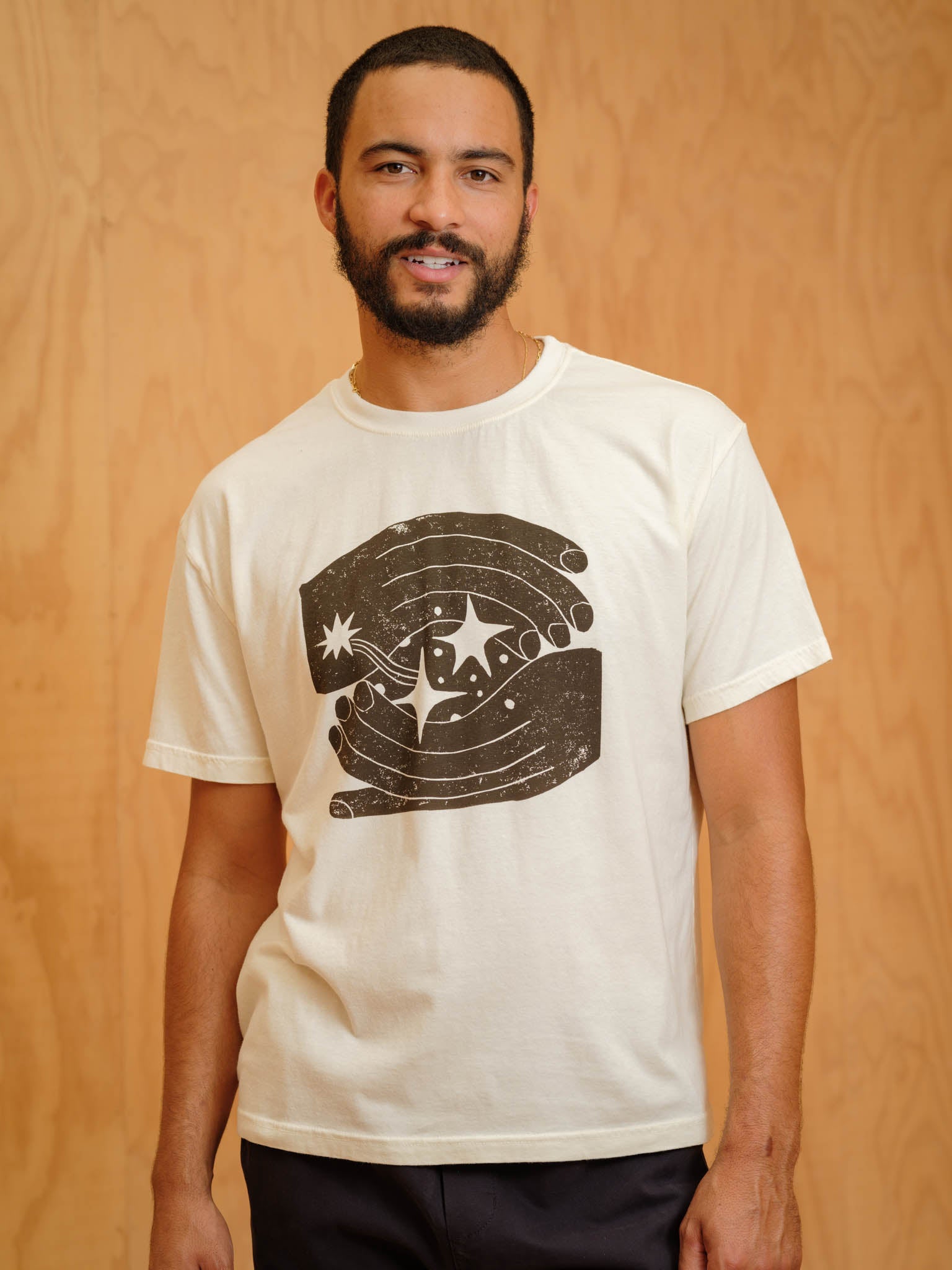 Space Hands Tee - S - Mollusk Surf Shop