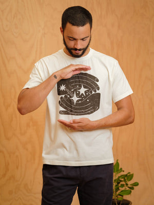 Space Hands Tee - S - Mollusk Surf Shop