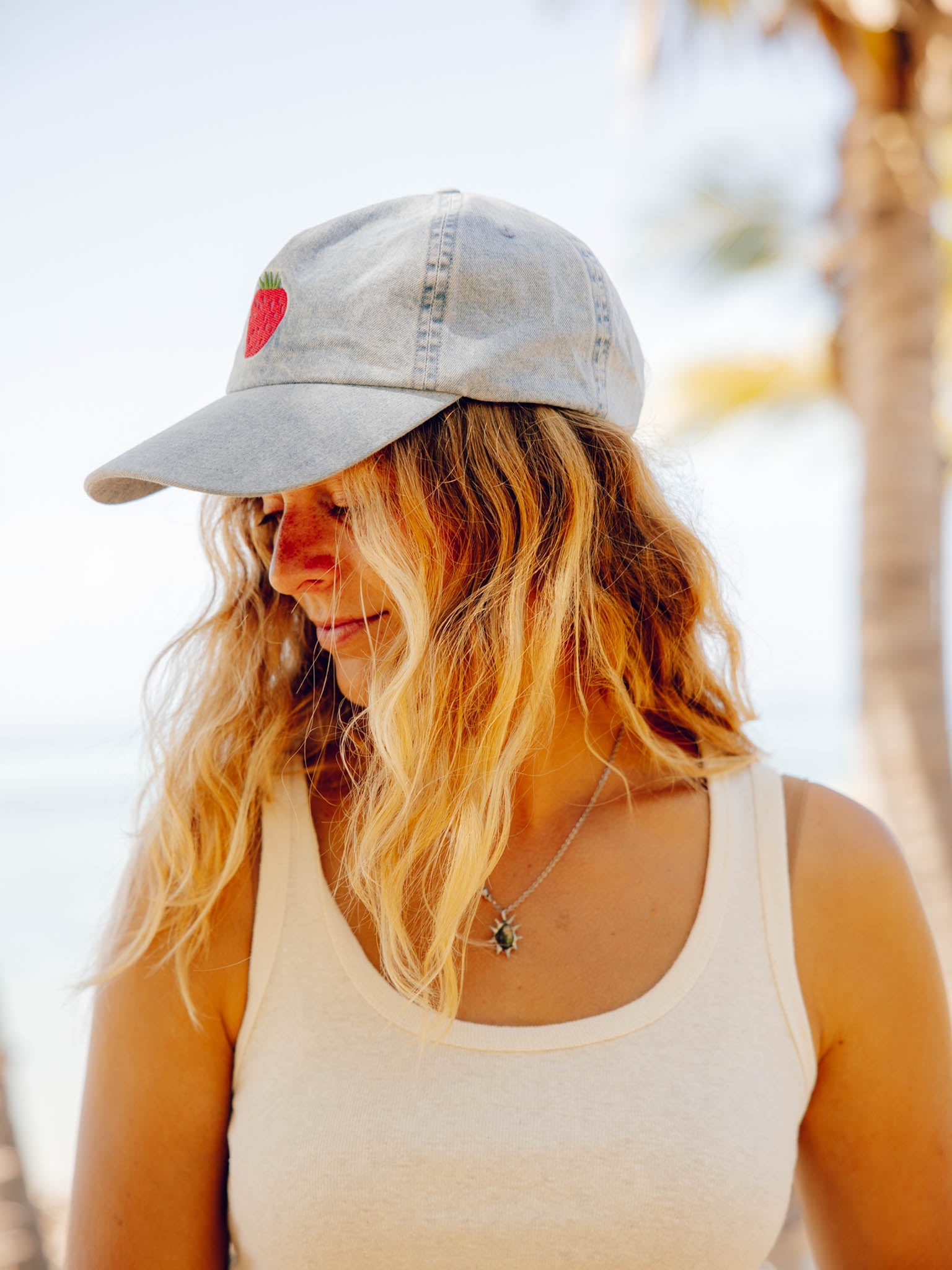 Strawberry Hat - OS - Mollusk Surf Shop - description
