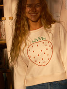 Strawberry Sweatshirt - XS - Mollusk Surf Shop