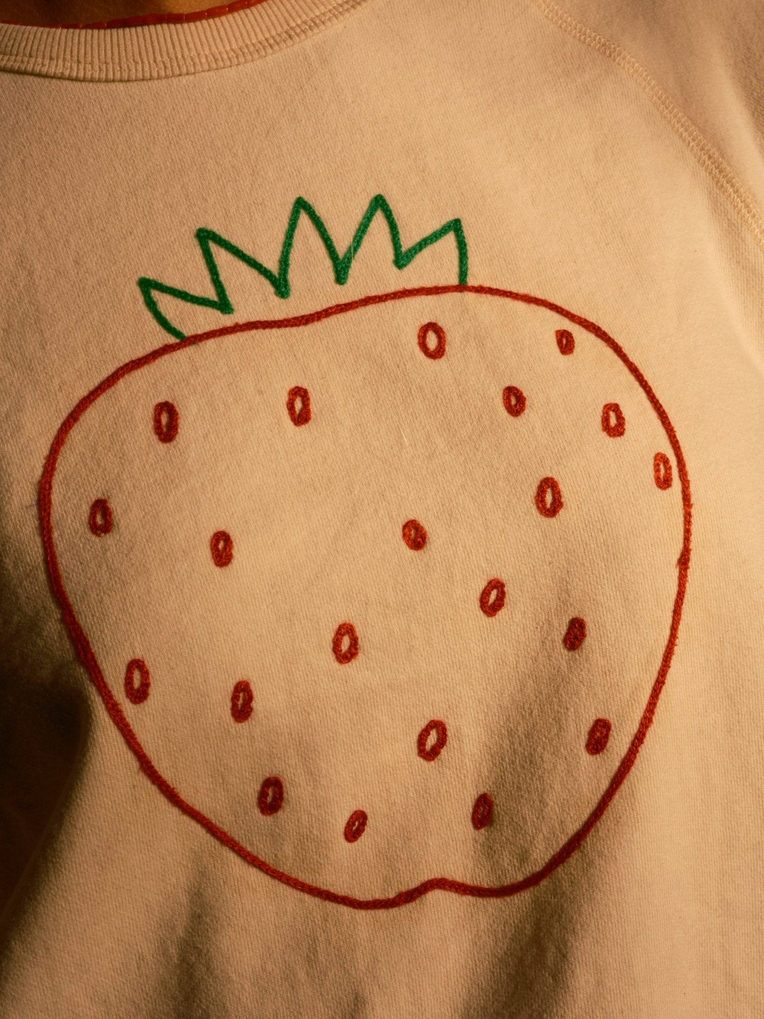 Strawberry Sweatshirt - XS - Mollusk Surf Shop