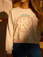 Strawberry Sweatshirt - XS - Mollusk Surf Shop